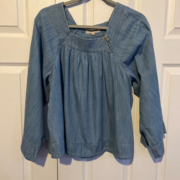 Madewell Denim Top S : S - Picture 3 of 6